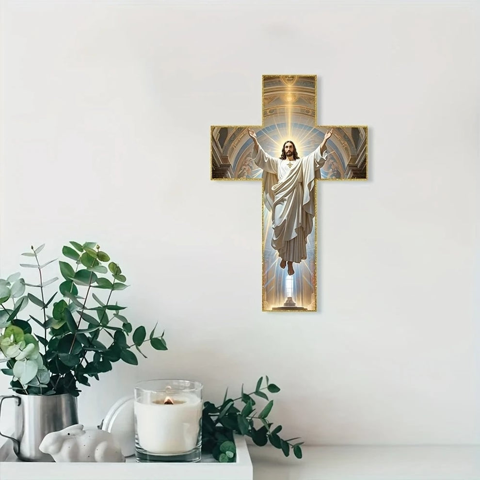 ️Vintage Wooden Jesus Christ Wall Cross ️ – aakip.com