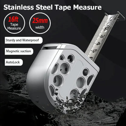 🔥2025 new 16/25 foot stainless steel tape