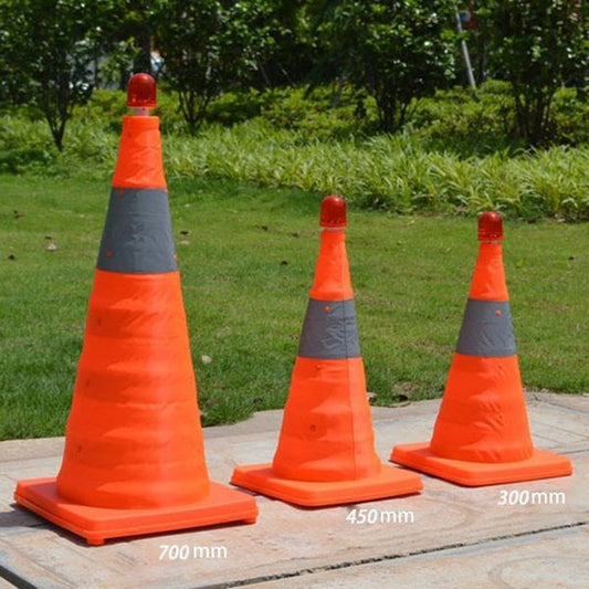 aakip™-Foldable Traffic Reflective Safety Cone with LED Lights