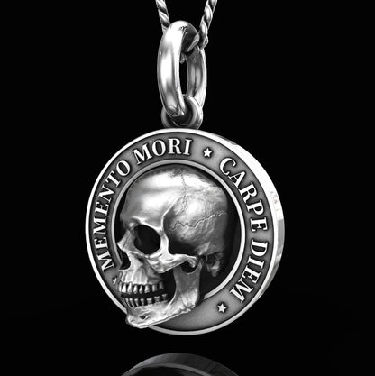 aakip™-🍀 MEMENTO MORI SKULL PENDANT
