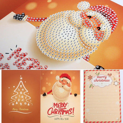 🎅5D Diamond Painting Christmas Cards New Arrival (8 Pack)