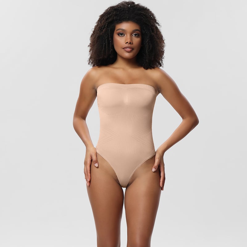 aakip™-Bodysuit Shapewear with Removable Strap