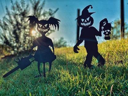 aakip™-👻Cute and Unique Ghost Zombies - Halloween Yard Decor Metal  Art👻