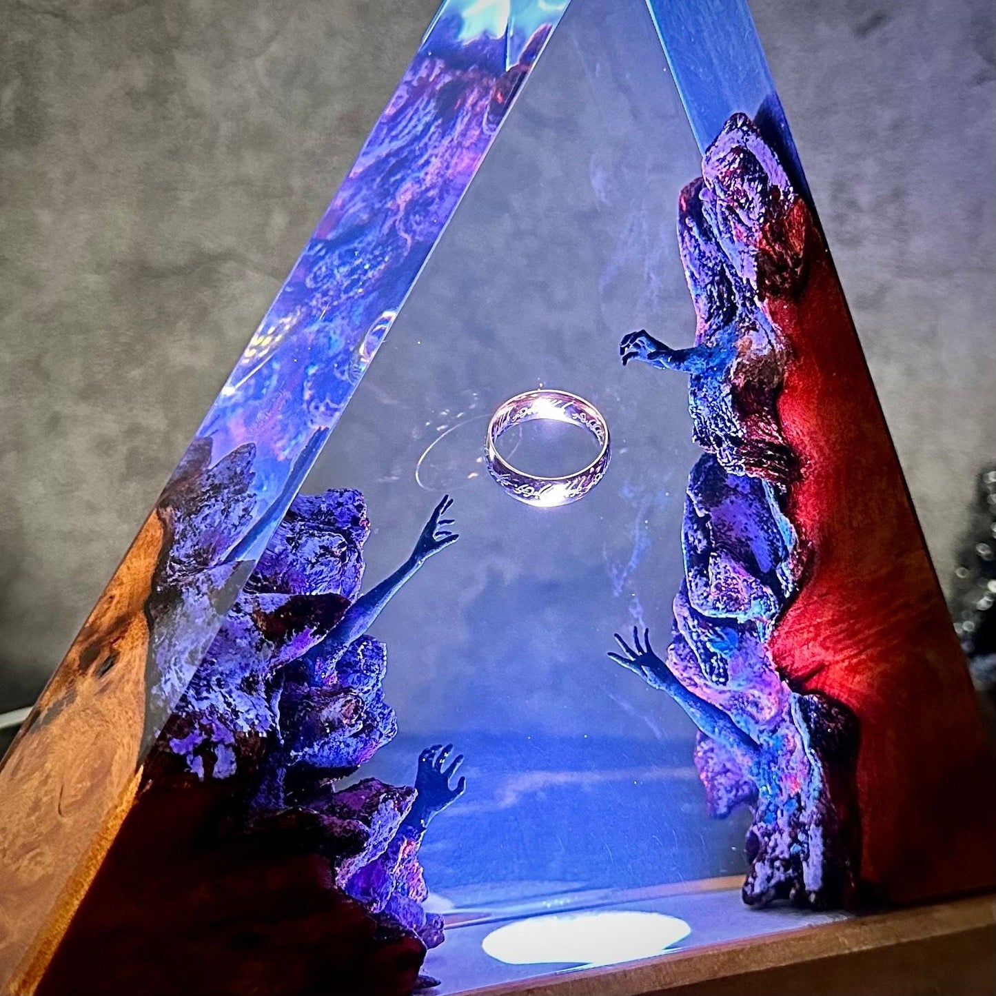 aakip™-Magic Ring Ocean Resin Night Light