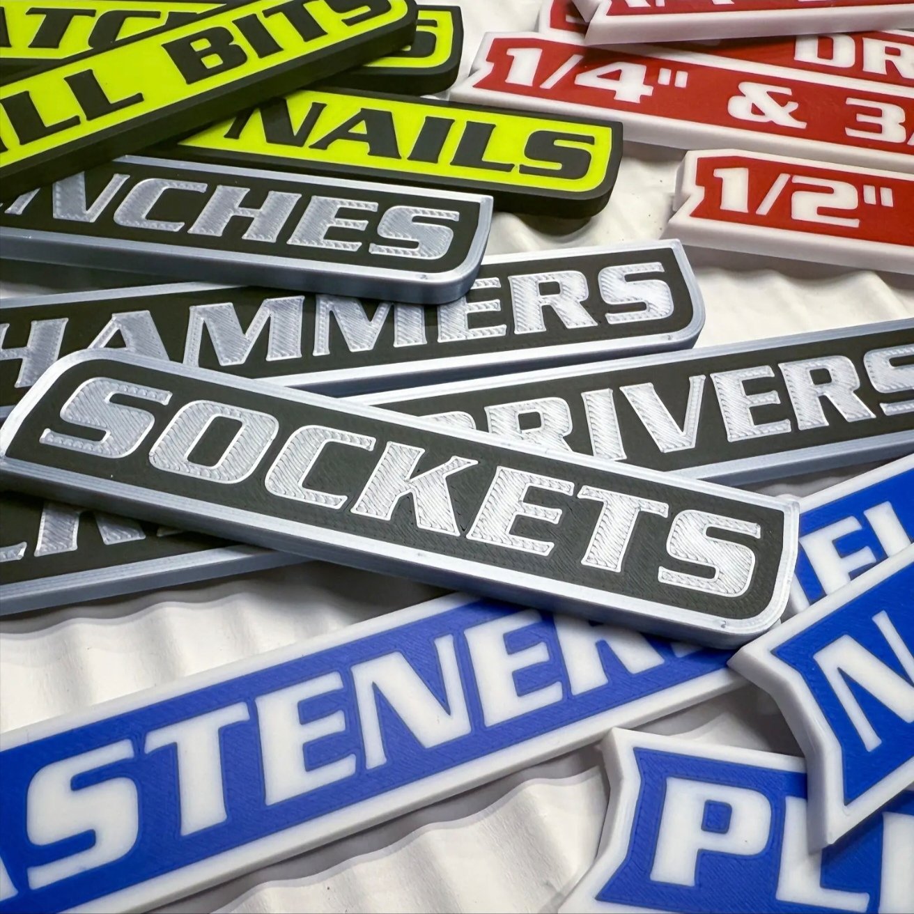49% OFF This Week Promotions🎉🎉23 Pack of Magnetic Toolbox Labels🔩