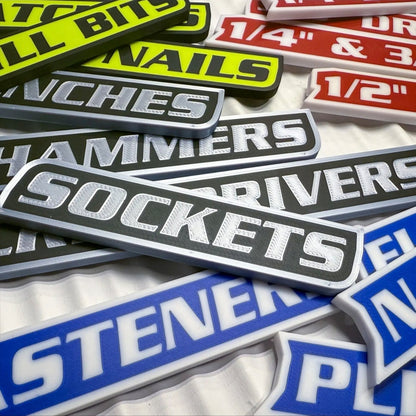 49% OFF This Week Promotions🎉🎉23 Pack of Magnetic Toolbox Labels🔩