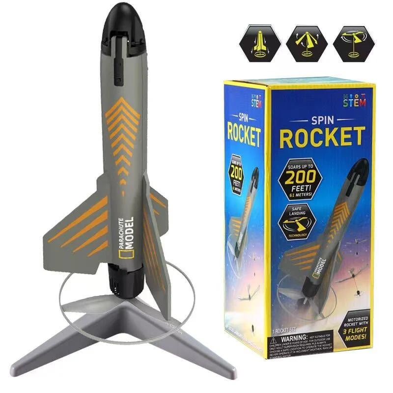 aakip™-🚀National Geographic Rocket Launcher for Kids-space toy gift for boys and girls