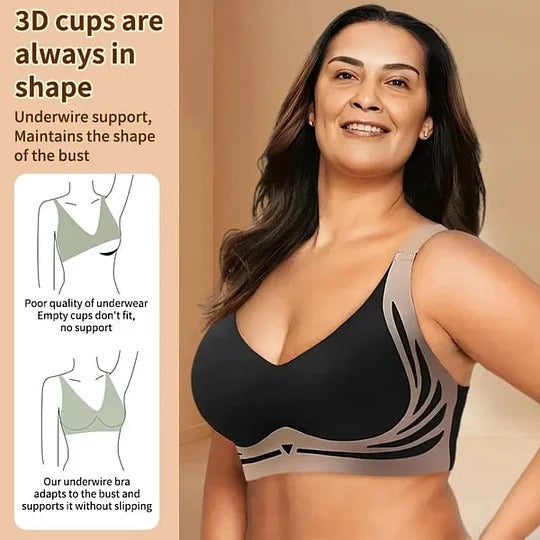 aakip™-Super gather bra | Wireless Push-up Bra👍No more sagging breasts