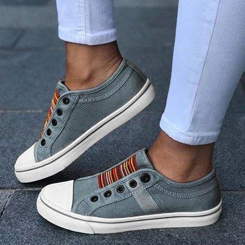 aakip™-2024 new summer Vintage Denim Slip On Shoes