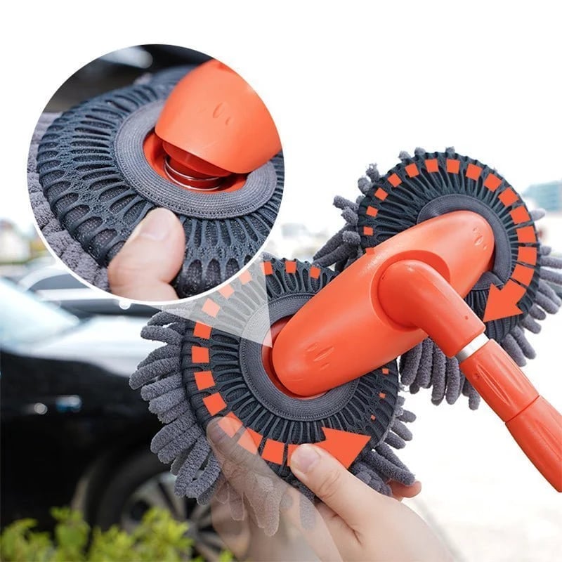 aakip™-Retractable Double Layer Car Wash Brush🔥(BUY 2 FREE SHIPPING)