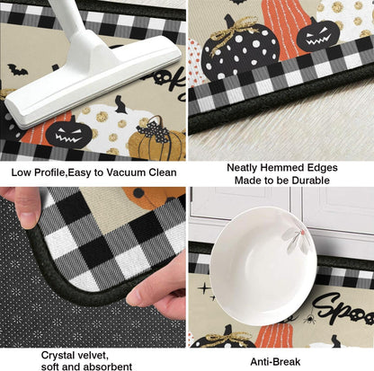 🎃Halloween Kitchen Rugs Sets of 2