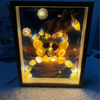 aakip™-DIY Shell Conch Starry Sky Lamp