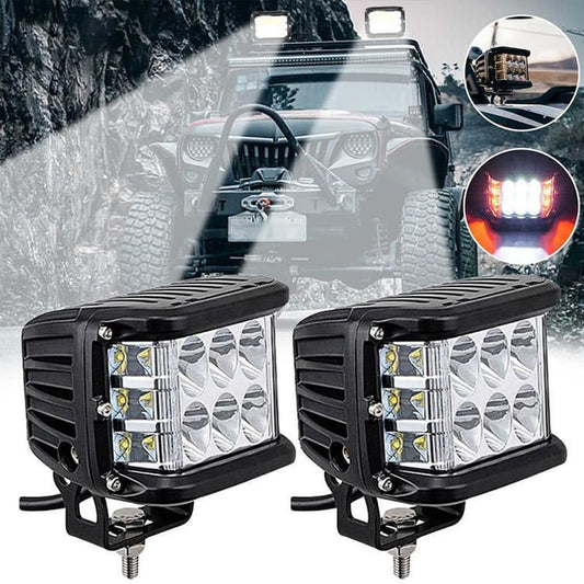 aakip™-3.75” Dual Side Shooter Dual Color Strobe