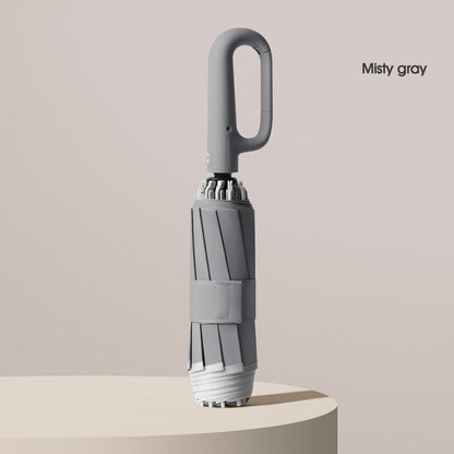 aakip™-Ring buckle umbrella, Reflective Safety Strip, Sturdy Windproof, Travel Portable