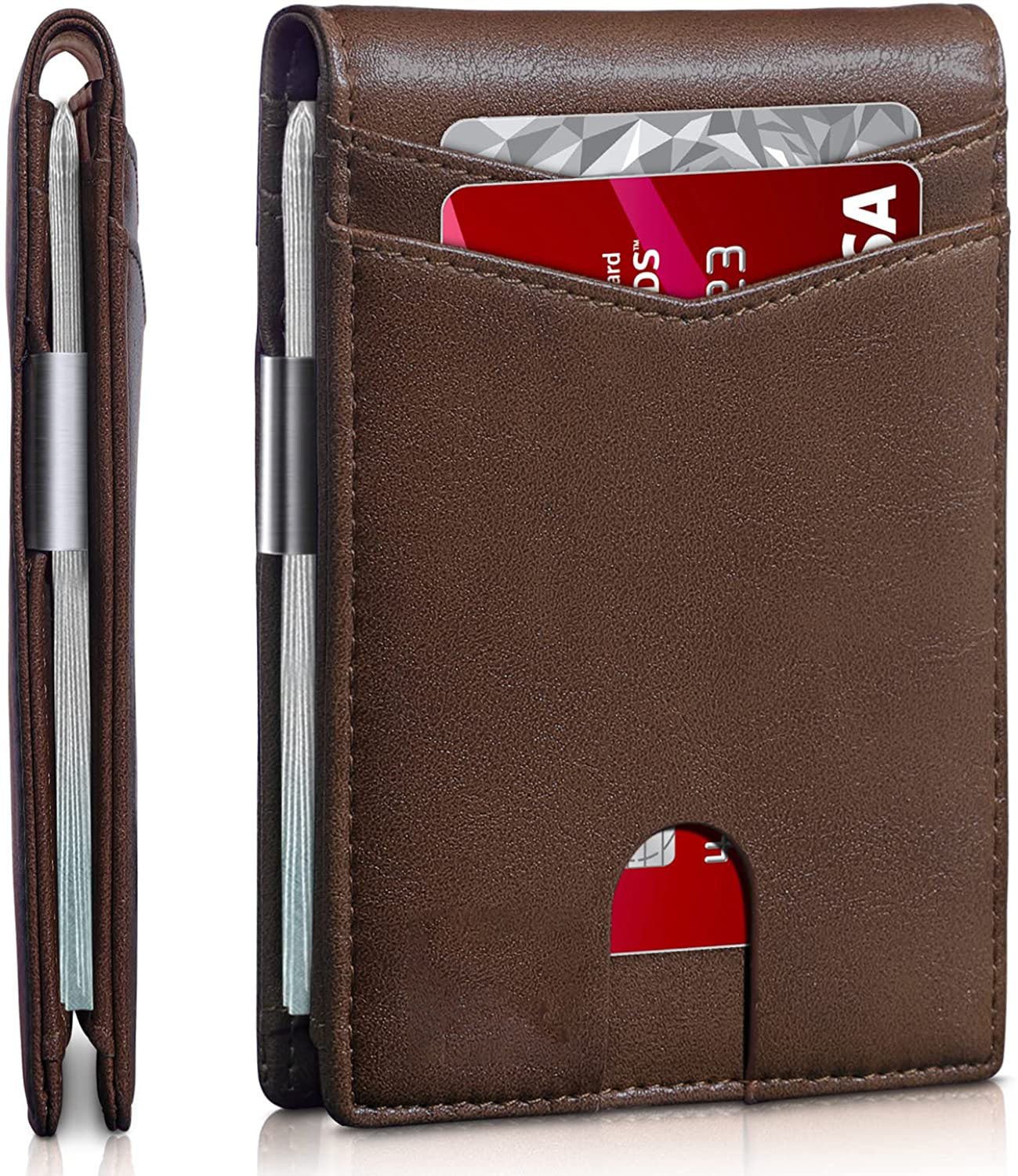 aakip™-Elegant Anti-Theft Leather Wallet for Business Men