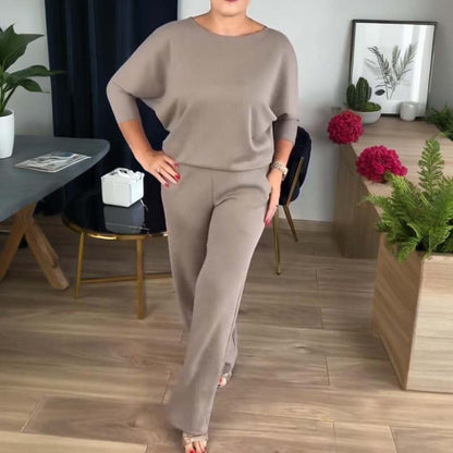⏳Weekend Special⏰Elegant 3-piece Set Including Long Cardigan, Top and Pants💞
