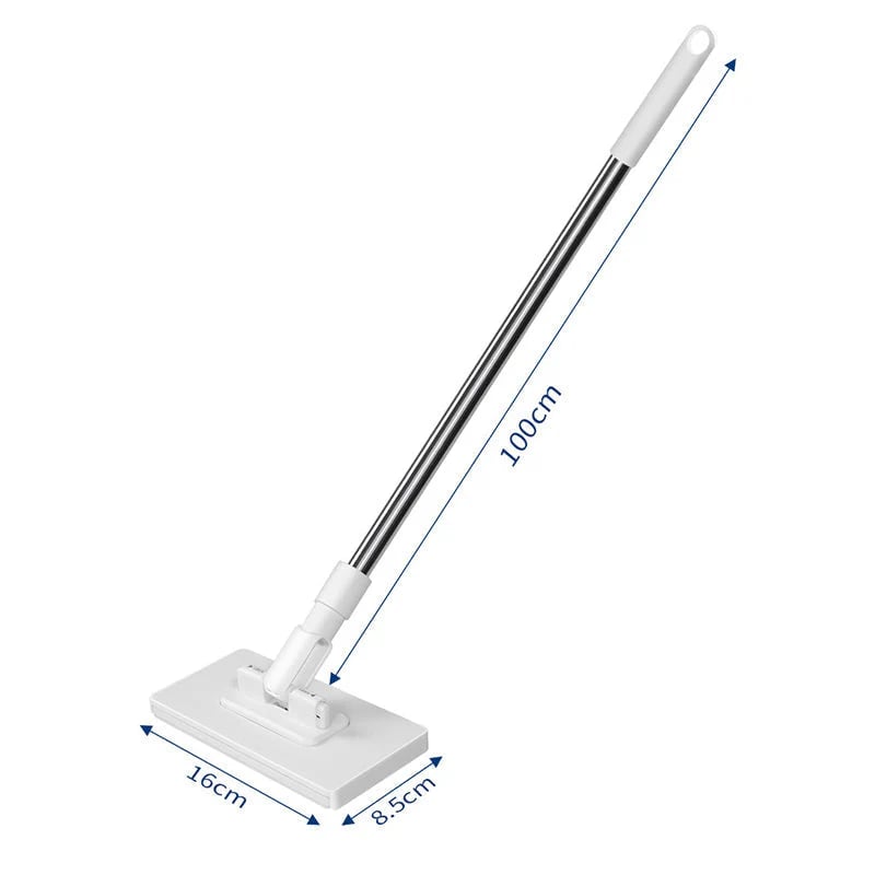 💦Disposable dust mop with 4 reusable cloths