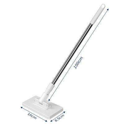 💦Disposable dust mop with 4 reusable cloths