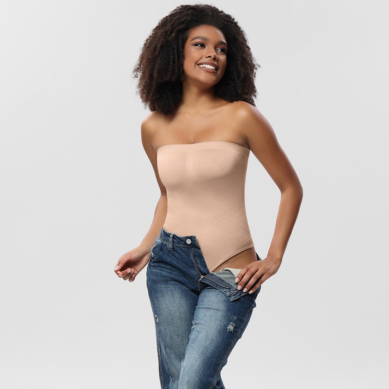 aakip™-Bodysuit Shapewear with Removable Strap