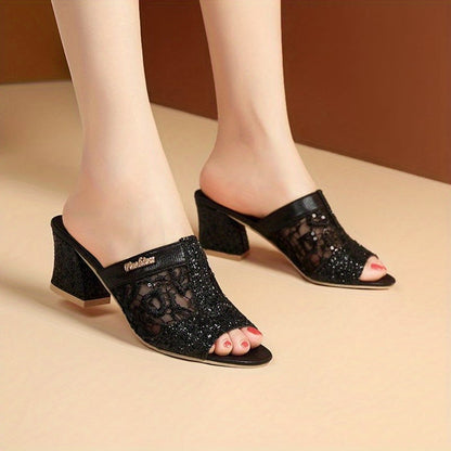 aakip™-😍49% OFF😍 - Women's Glitter Sequins Decor Sandals