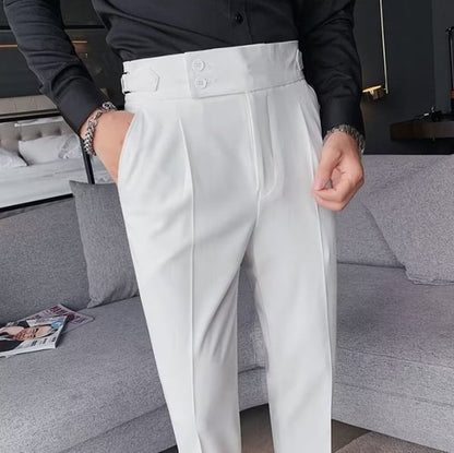 aakip™-Plain Straight Casual Pants For Men