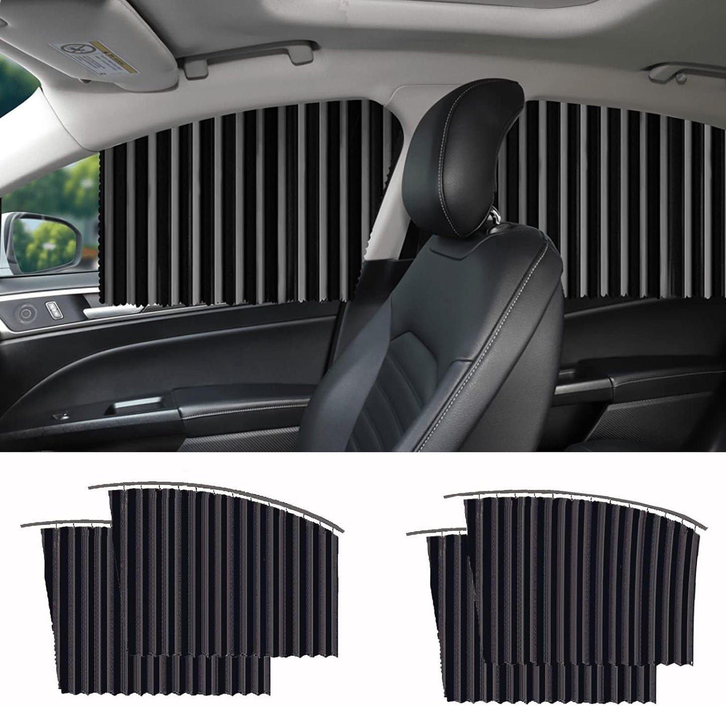 aakip™-🔥Universal Fit Magnetic Car Side Window Privacy Sunshade