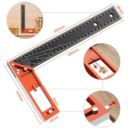 aakip™-🔥Summer Hot Sale Promotion-49% OFF🛠️-Multi-angle measuring ruler