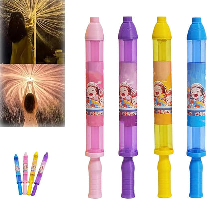 🌊Pusher Type Fun Fireworks Water Jet Spray Toy