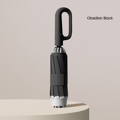 aakip™-Ring buckle umbrella, Reflective Safety Strip, Sturdy Windproof, Travel Portable