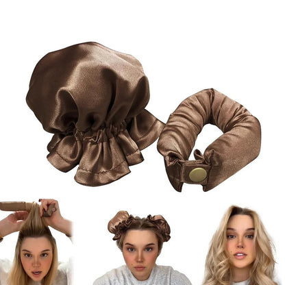aakip™-Satin Heatless Curling Set