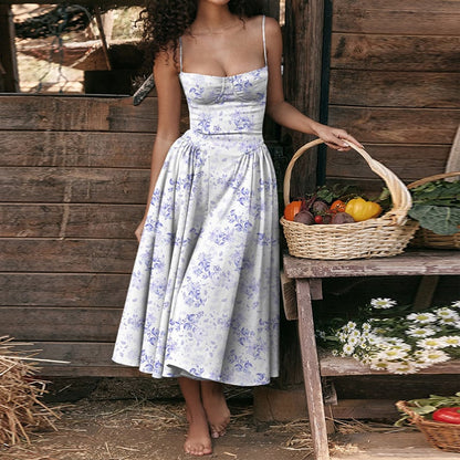 aakip™-Sleeveless Corset Fit Midi Dress(BUY 2 FREE SHIPPING)