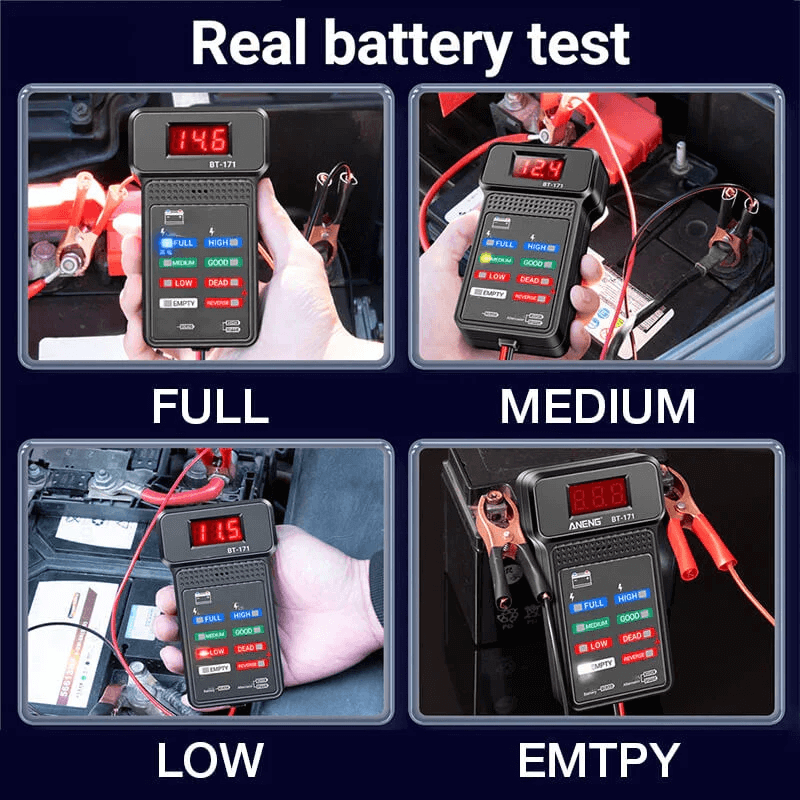 aakip™-Multi-function car 12V battery tester