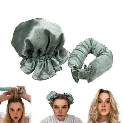 aakip™-Satin Heatless Curling Set