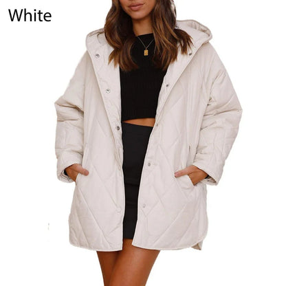 💖Women's Winter Trendy Lightweight Hooded Quilted Jacket