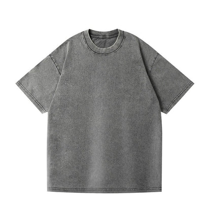 Women's Oversized T Shirts Acid Washed HeavyCotton