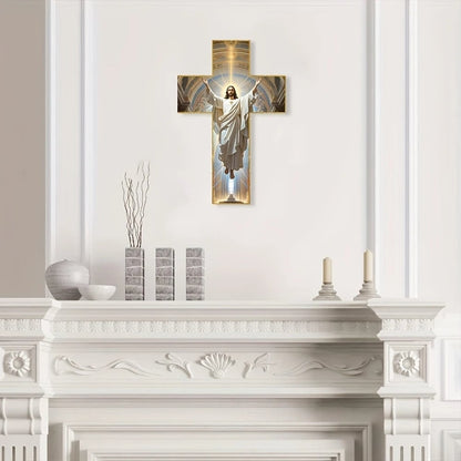 ❤️Vintage Wooden Jesus Christ Wall Cross✝️