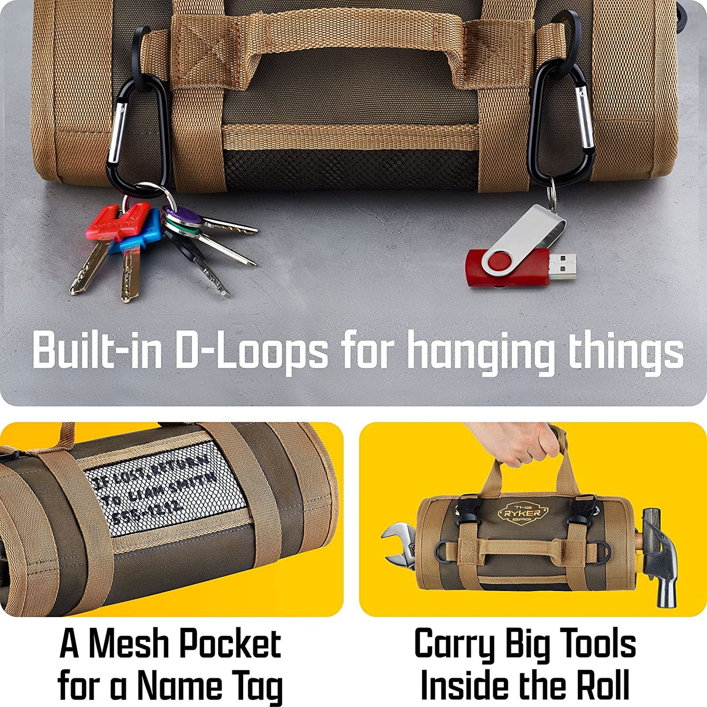 aakip™-🔥Big Sale-49%🔥 Tool Roll Bag Organizers