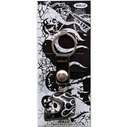 aakip™-Colorful Skull Helmet Keychain