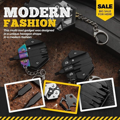 aakip™-Multifunctional Hexagon Coin Outdoor Tool -✨Buy More Save More