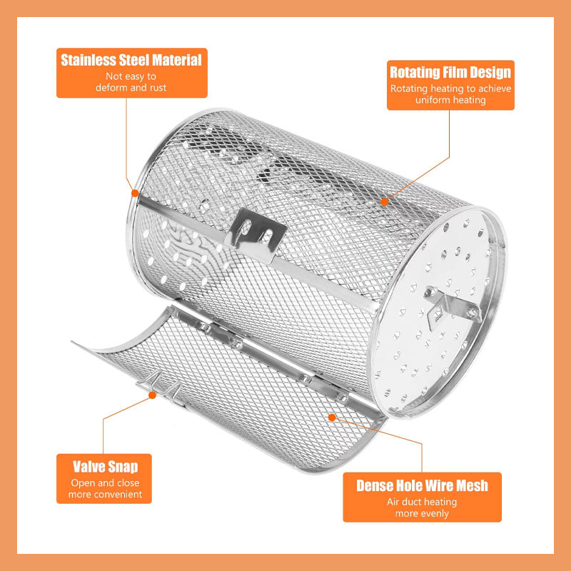 aakip™-Stainless Steel Rotating Grill