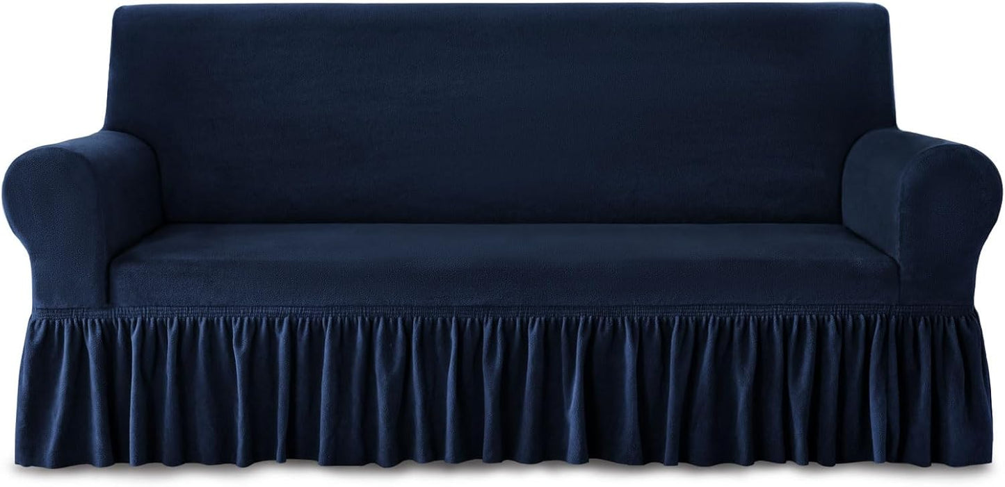 🛋️Armchair Cover Thick Plush – The Coziest Sofa Cover You’ll Ever Own!
