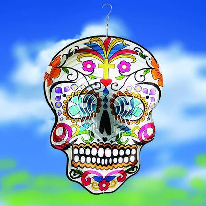 aakip™-Sugar Skull Wind Spinners