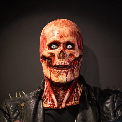 aakip™-☠️”Joker or Ghost Rider“ Mask--Tear-off type, With Movable Jaw