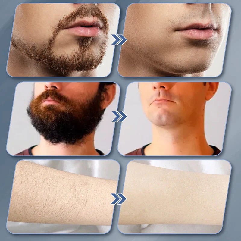 🔥Transparent and silent mini electric shaver