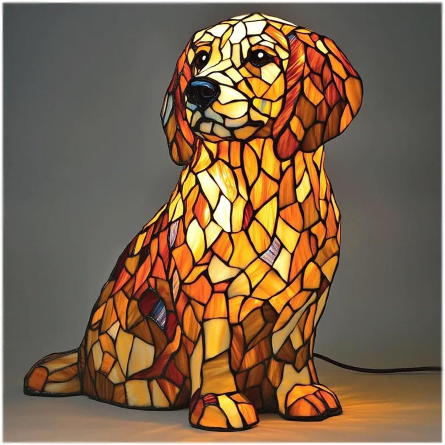 🔥Hot selling🐶magical colorful dog lamp art night lights