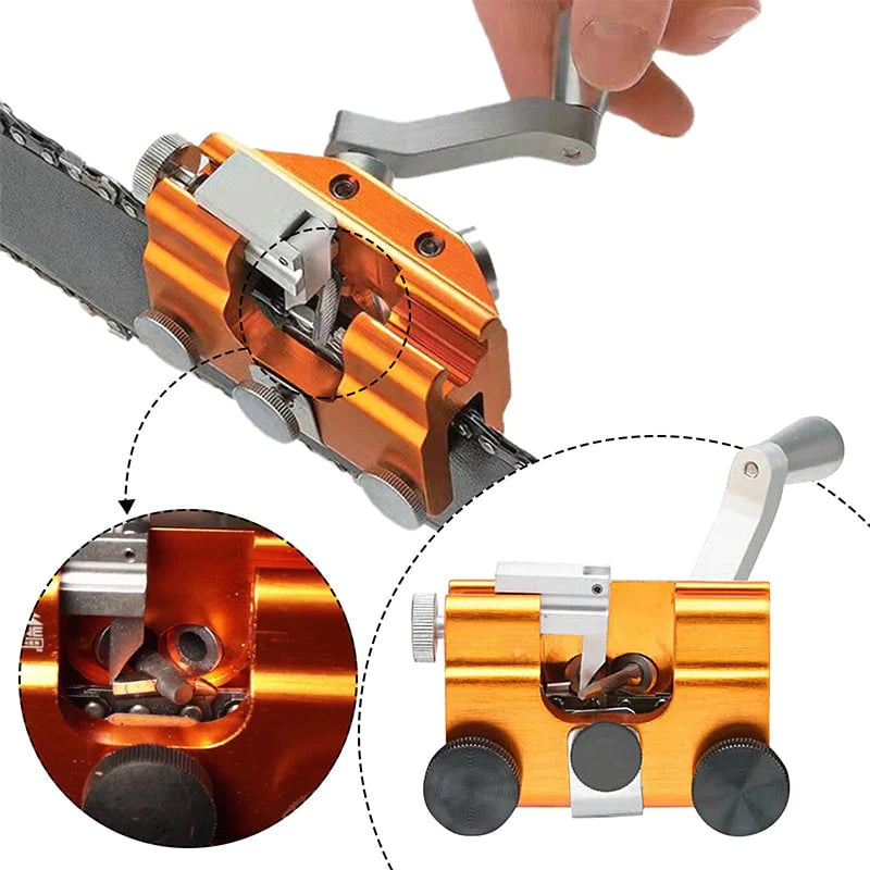 aakip™-Chainsaw Chain Sharpening Jig