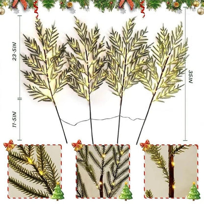 Christmas Pre-sale SAVE 49%🎄 35" Christmas Lighted Norfolk Pine Branches