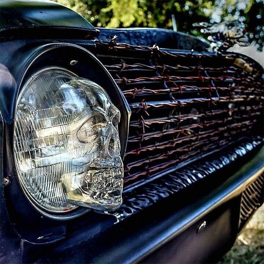 aakip™-Skull headlight cover