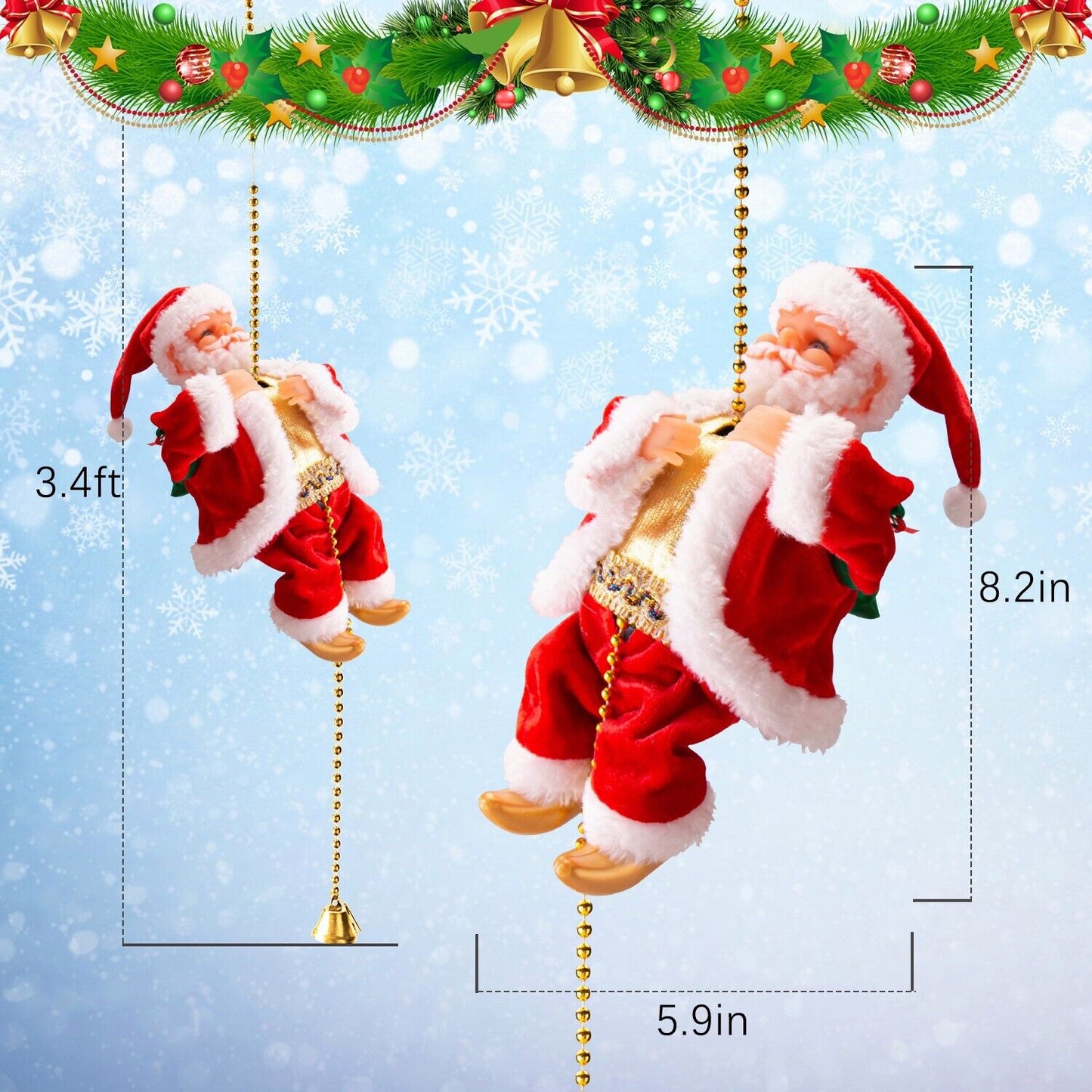 🎄Early Christmas Sale 49%OFF-Creative electric Santa Claus