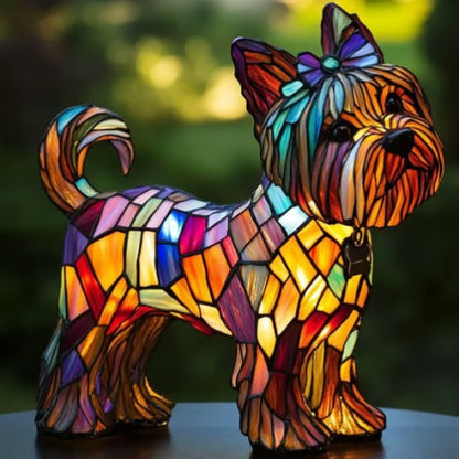 🔥Hot selling🐶magical colorful dog lamp art night lights